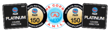 The Go Pro Family Platinum course director logo