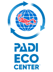 PADI Eco center logo